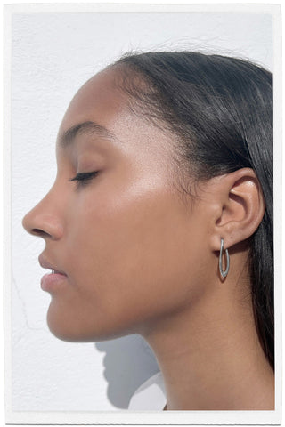 Arum small earring - nude