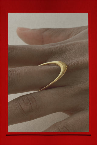 La Vague ring - nude - Holiday