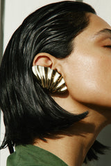 Coquille ear cuff - nude
